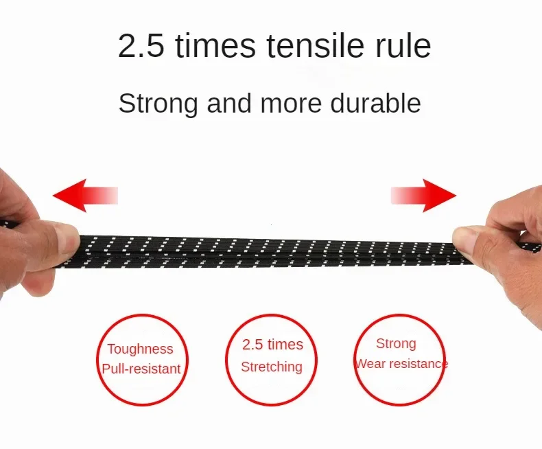 Description Picture 4 of itemBicycle Luggage Rope Elastic Carrier Rack Straps Elastic Rubber Belt Buckle Rope Belt With Hook Mountain Bike Bag Accessories
