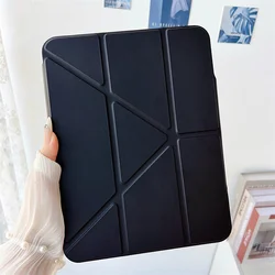 Premium Y - Folding Tablet Case with S Pen Holder - 12.4 Inch Plus Series - S9FE Plus(12.4 inch) (Black)
