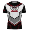 Audi Racing Shirts Men Women Matching Outfits Clothes Round Neck Short Sleeved Shirts Quick-drying Soft Lightweight Oversize Top 2