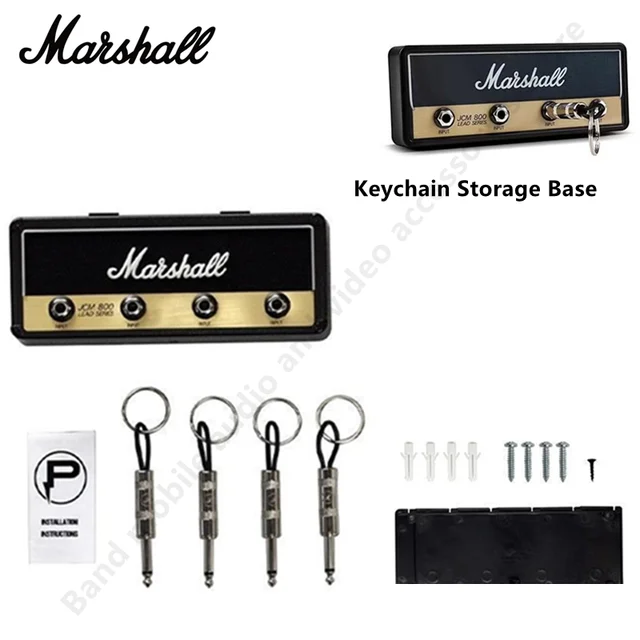 Marshall-Porte-clés mural original Jack T1, 4 porte-clés JEPlug, porte-clés  JEAmp, base de rangement pour porte-clés, JCM800 - AliExpress