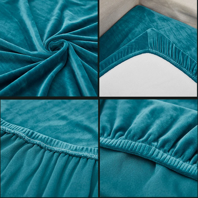 Velvet Sofa Cushion Cover For Living Room Solid Color Soft  Sofa Cover Spandex Slipcover Furniture Protector Stretch Couch Cover 4