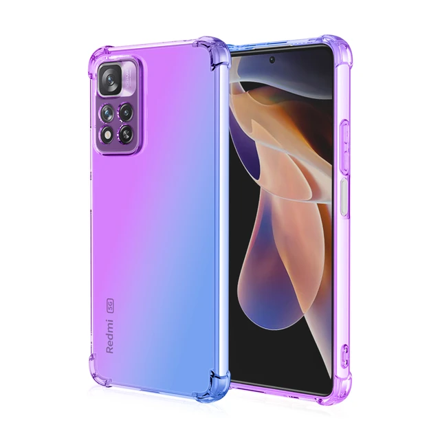 Funda Para Xiaomi Redmi Note 11, Carcasa De Silicona Líquida A Prueba De  Golpes, Antigolpes, Para Redmi Note 9, 10, 11s, 11 Pro - Carcasas Y  Estuches Para Móviles - AliExpress