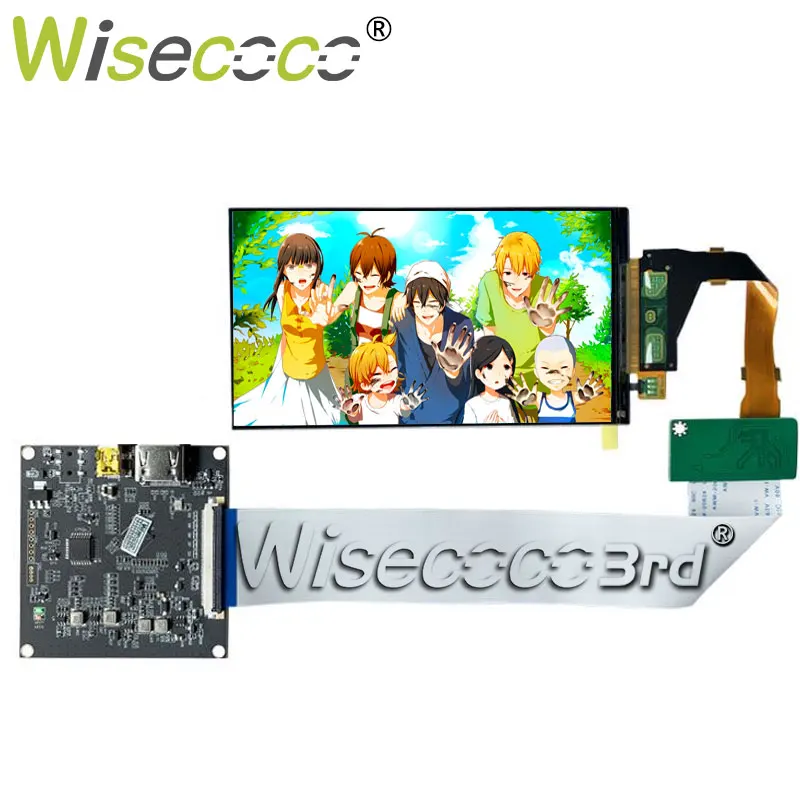 Wisecoco 5.5 インチ 2K 2560x1440 LCD ディスプレイ IPS 高