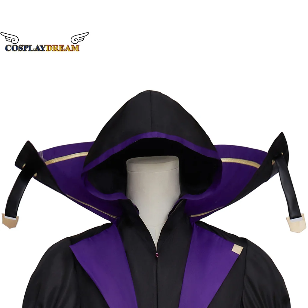 Anime The Eminence in Shadow Cosplay Cid Kagenou Costume Leader of Shadow Garden Halloween Fancy Outfit Cloak for Men Adult