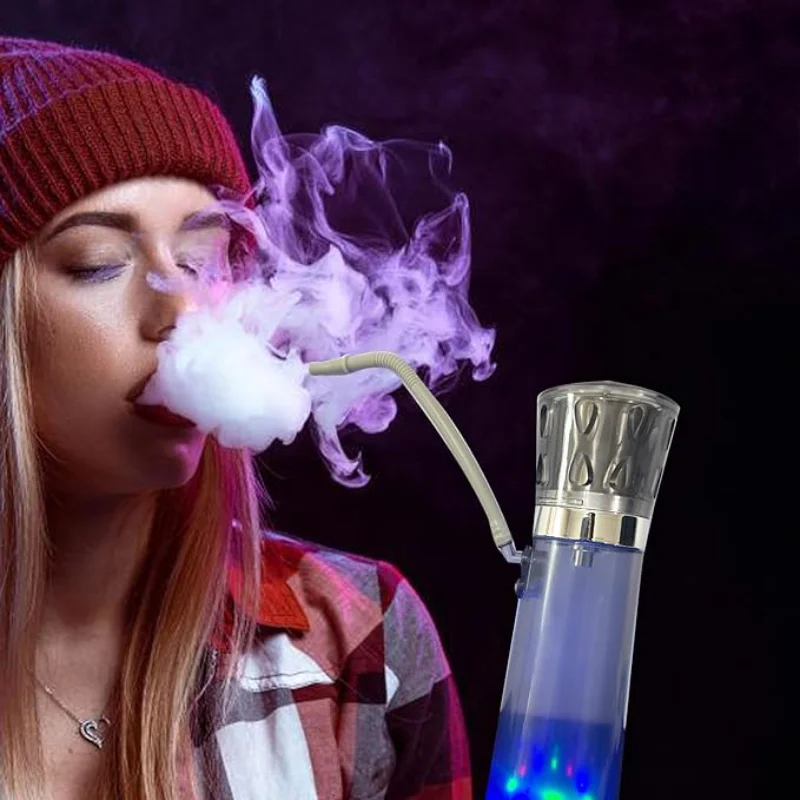 Hookah Set Mini Hookah Cup for Car Hookah Cup Travel Set Portable Travel Mini Shisha Set with LED Chicha Complet Light hookah set