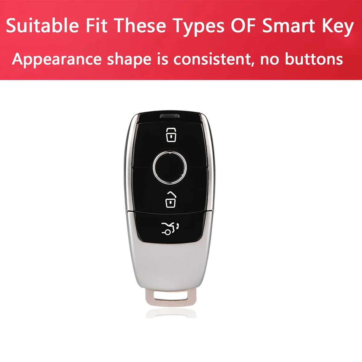메르세데스 벤츠 A B C E S G GLA GLB GLC GLE CLA EQA EQB EQC 클래스 액세서리 용 투명 투명 TPU 자동차 스마트 키 커버 케이스