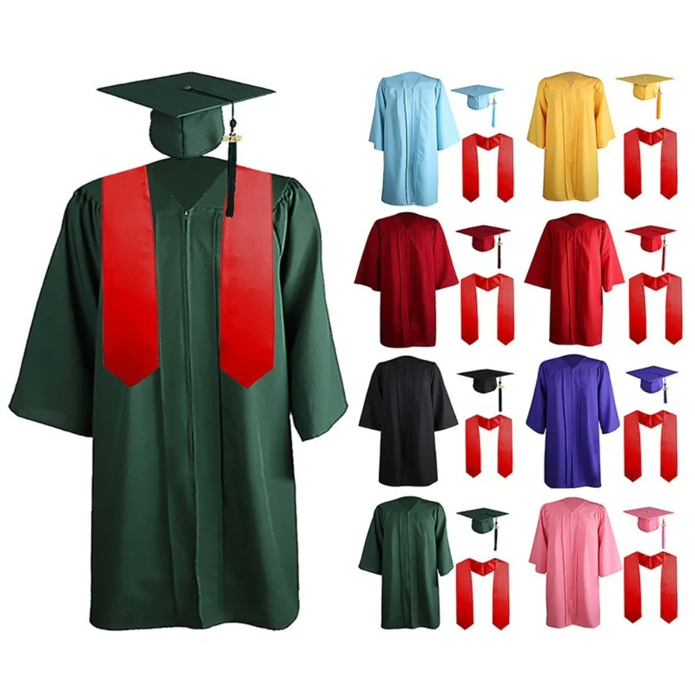 Woven Adult University Degree Suit American Bachelor's Suit Graduation Ceremony Commemorative Suit Bachelor's Suit