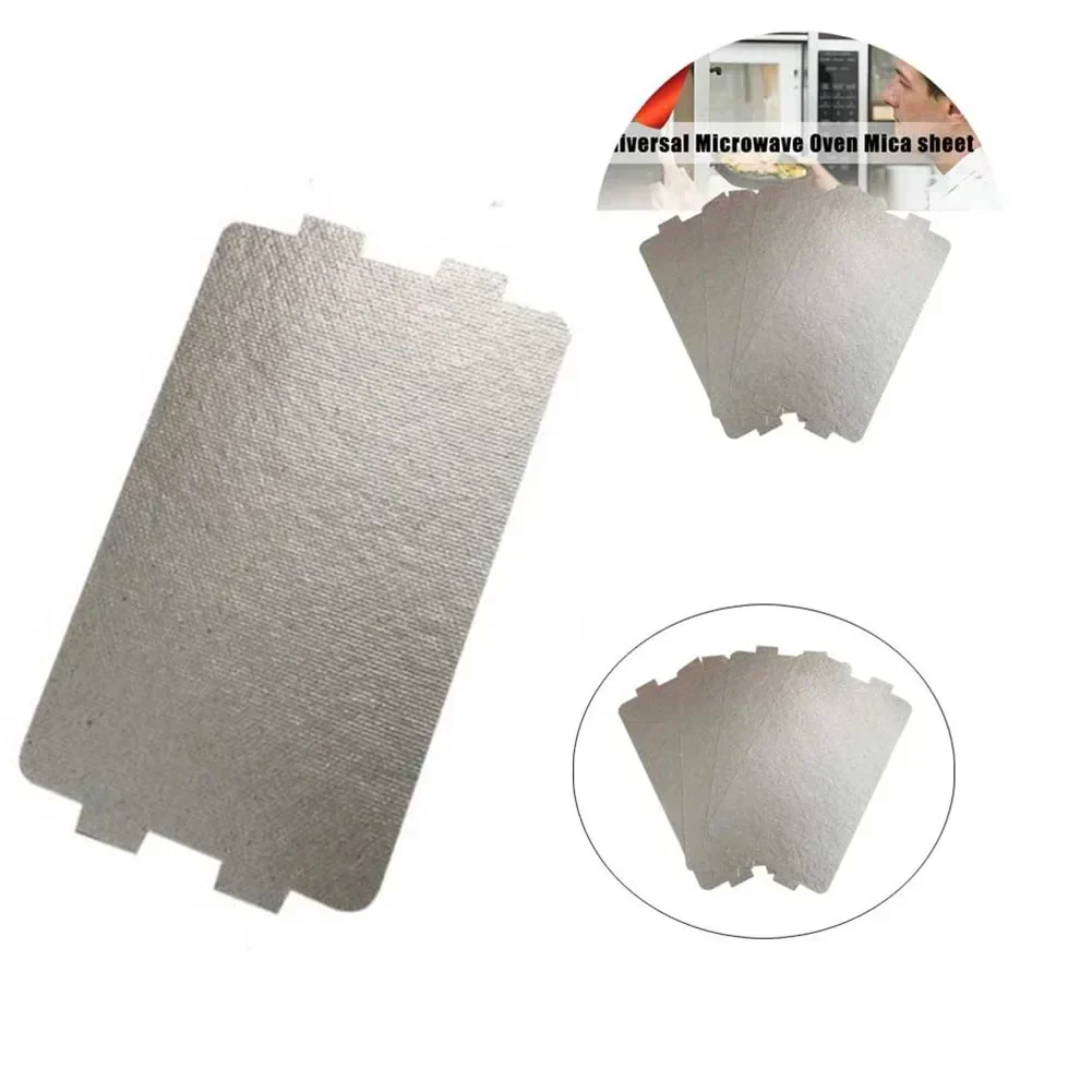 5pcs Thicker Spare Parts For Microwave Ovens Mica Microwave 11.6*6.5cm Mica Sheets For Magnetron Cap Oven Plates