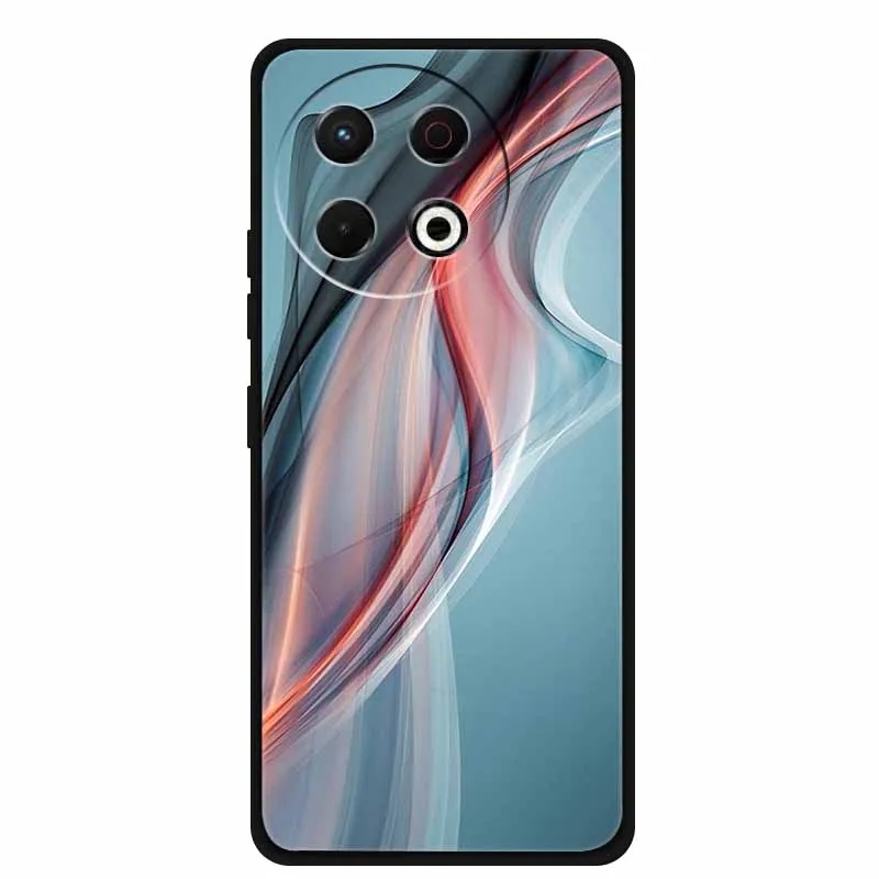 Black Silicone Soft Phone Case - Protective Back Cover
