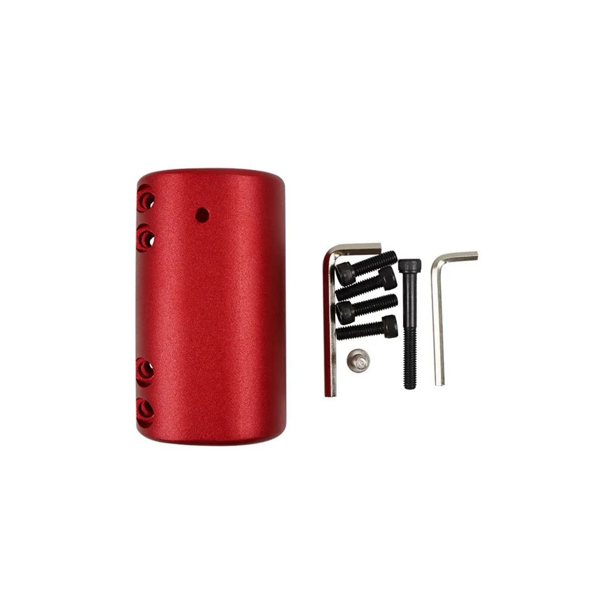 

Folding Pole Fixed Protection Base Kit for XIAOMI M365 Electric Scooter Modified Fittings Replacement Spare Parts, Red