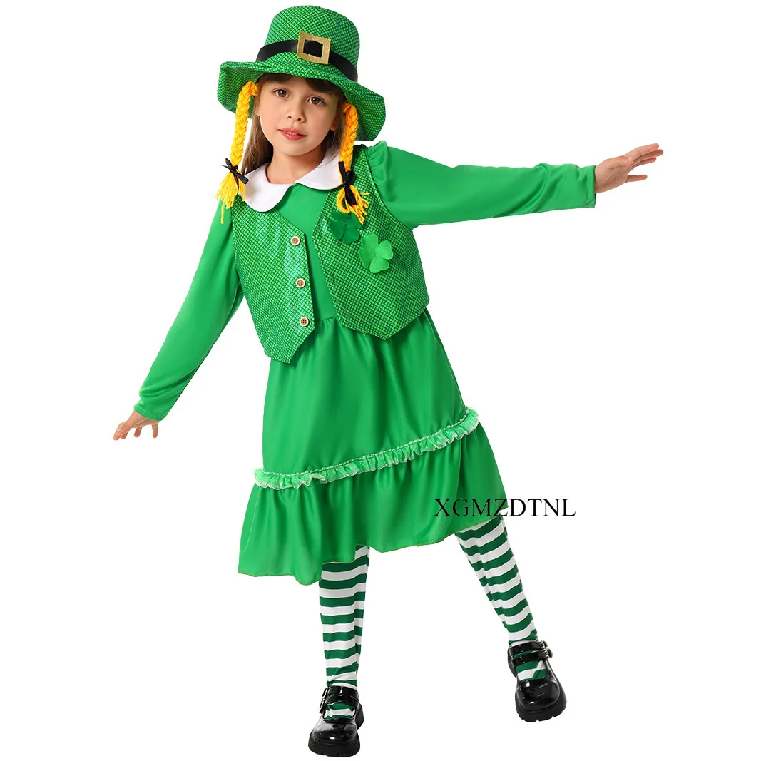 St. Patrick's Day Green Costume Set 4
