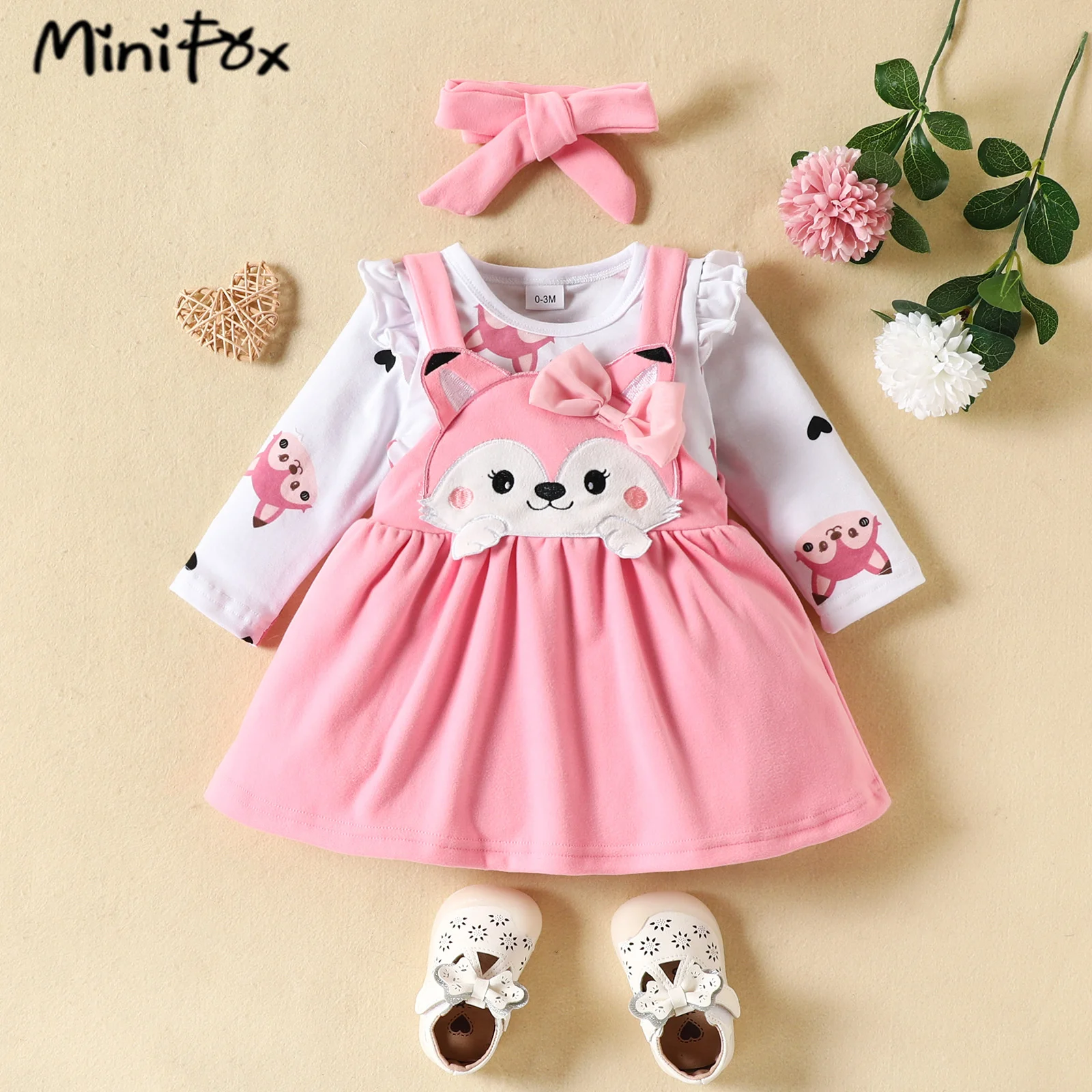 slim fit dress slacks Gingham Ruffle Dress 4T main image 1
