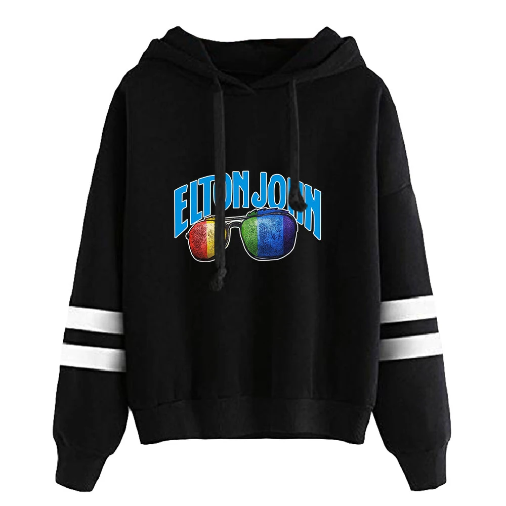 

Elton John Hoodie Sweatshirts Casual Stylish Kpop Women Man Streetwear High Street Pullovers Hoodies Harajuku Fashion Singer