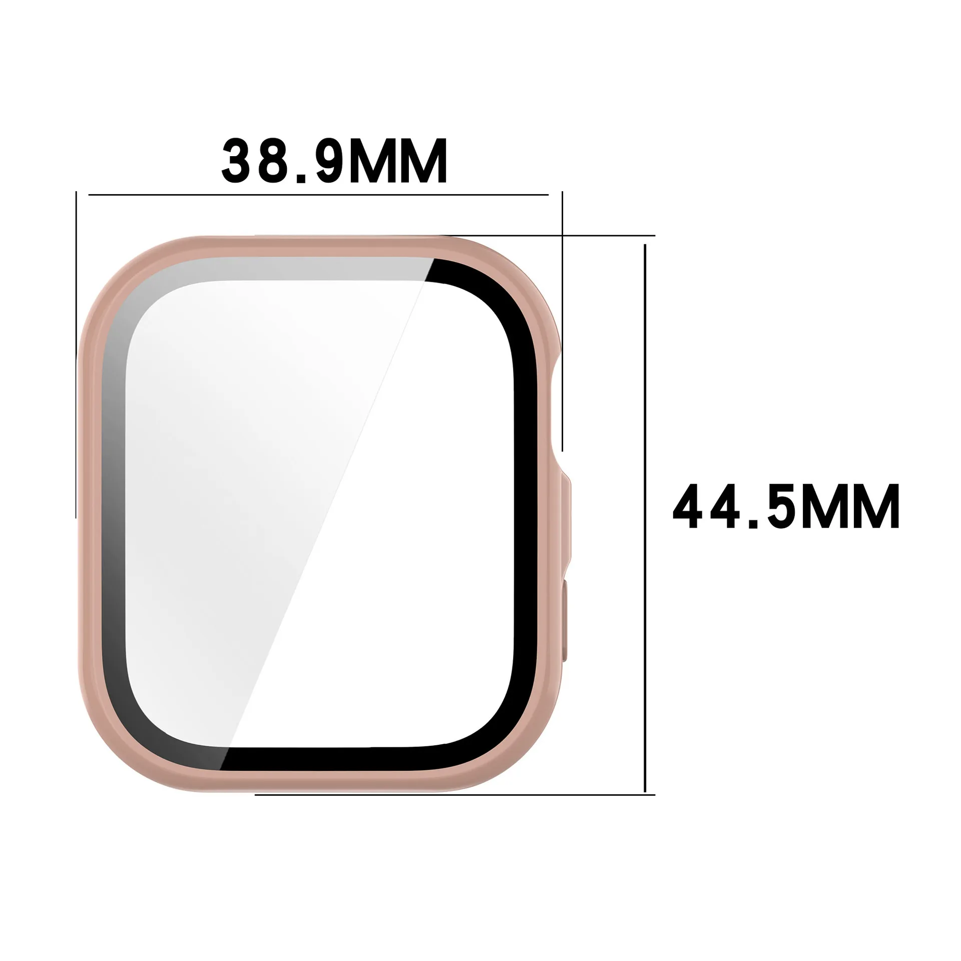 Premium Tempered Glass Protector with Hard PC Bumper