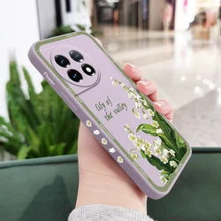May Bells Premium Liquid Silicone Phone Case - OnePlus 8T (Light Purple 2)