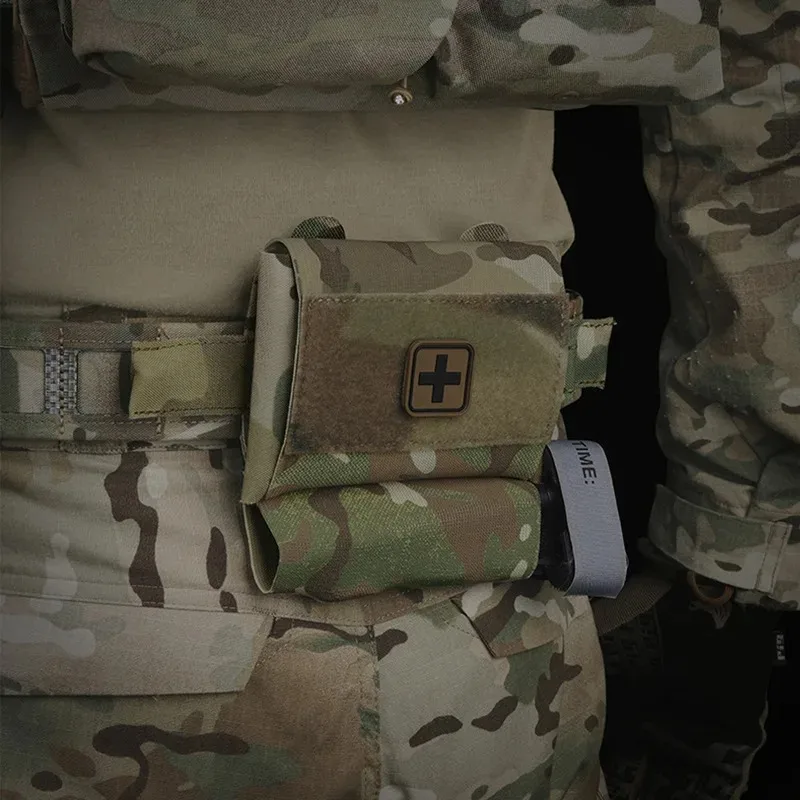 Tactical Medical Kit MOLLE Rapid Deployment First-aid Pouch Survival Safety IFAK First Aid MOLLE PALS Waist Belt Bag