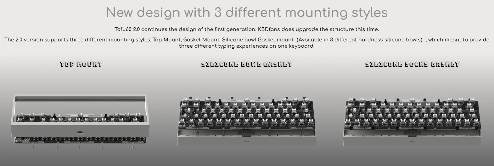 TOFU60 2.0 HHKB配列 キーボード自作キット「Tofu60 2.0」のHHKB配列モデルが入荷