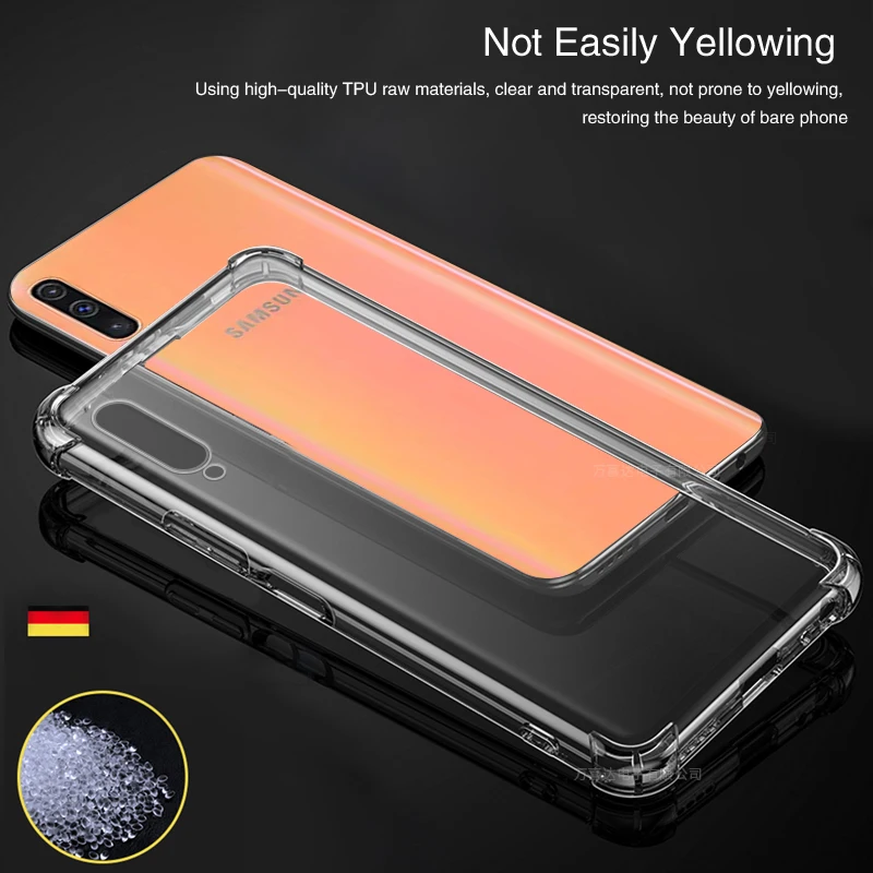 Ultra Clear Shockproof Airbag Phone Case Cover