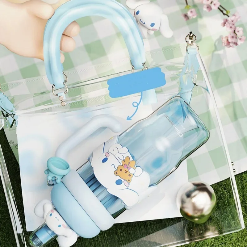 Large Capacity Leakproof Drinking Cup with Straw and Sleeve