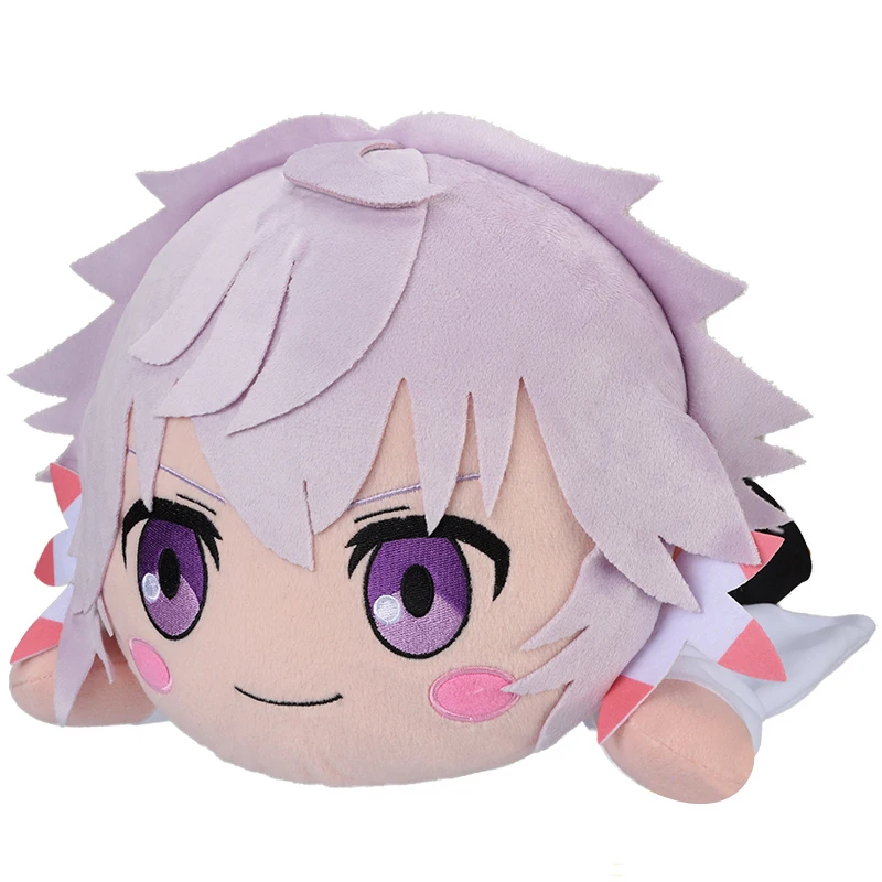 New Cute Japan Anime Fate Grand Order Merlin Caster Lying Down Big Plush Plushes Stuffed Pillow Doll Toy Kids Gifts 40cm