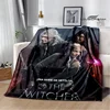W-Witcher game Printing blanket Flange Warm blanket picnic blanket Home travel blanket bed linings Birthday Gift 2