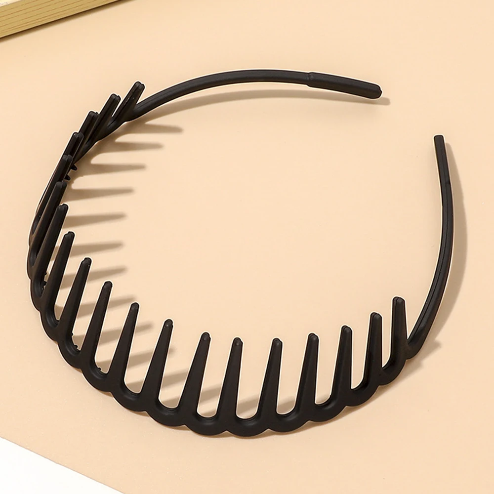 Fodattm 2 Cerchietti Per Capelli A Zig Zag, Con Denti Di Squalo