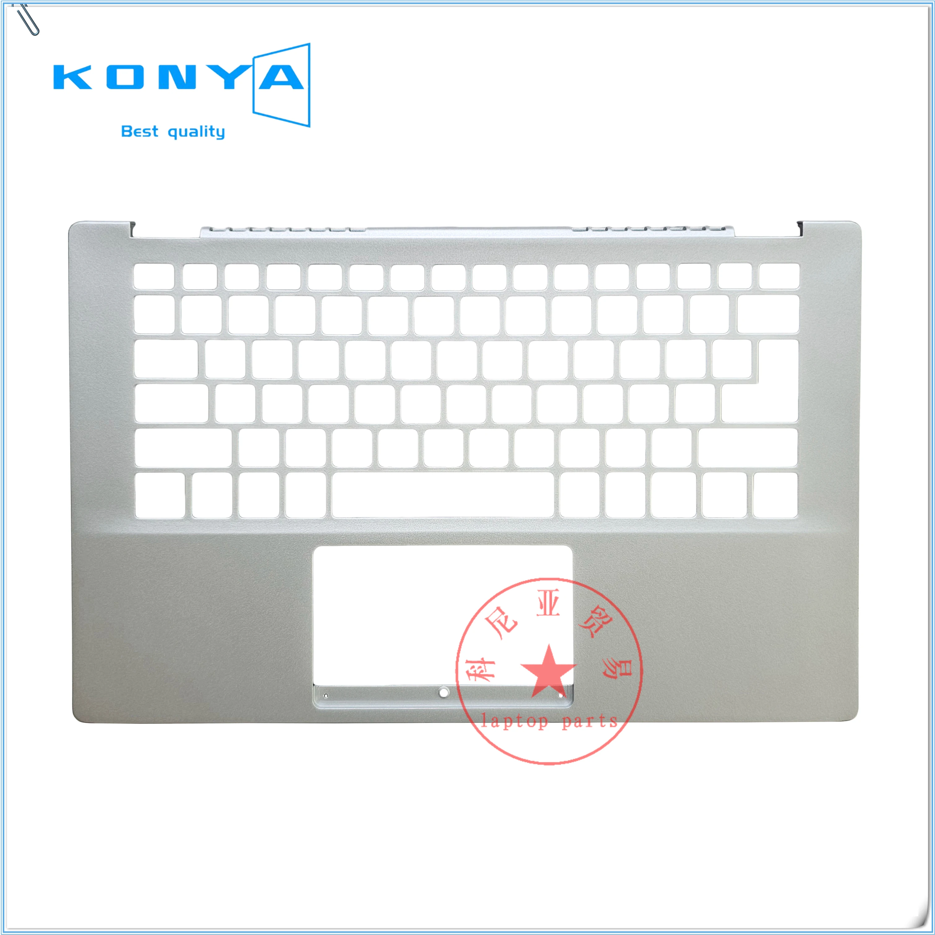 Nuovo Originale Per Dell Inspiron 14 7490 Series Laptop Palmrest Keyboard Bezel Cover Superiore 5 C7J2 Am2Kd000I01
