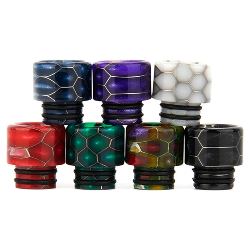 

1PCS Rainbow Resin 510 Resin Honeycomb Hardware Drip Nozzle Anti Scald Straw Joint