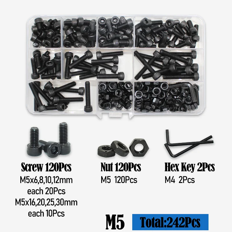 M5 242pcs