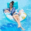 Pool Lounge Float Pool Floating Bed Ergonomic Water Floating Recliner Comfortable Water Hammock for Swimming Pool Lake 5