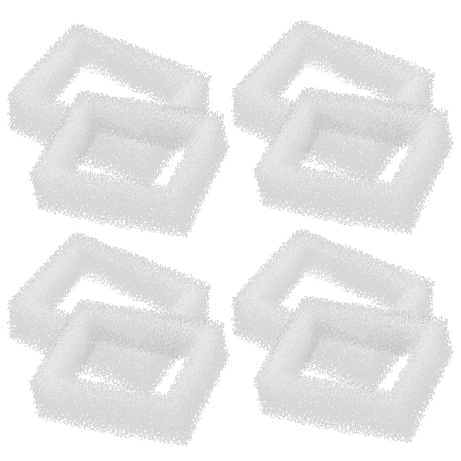 

8 Pcs Water Dispenser Filter Cotton Cat Fountain Dogs Pet Food Filters Drinking Accessories Replacement White