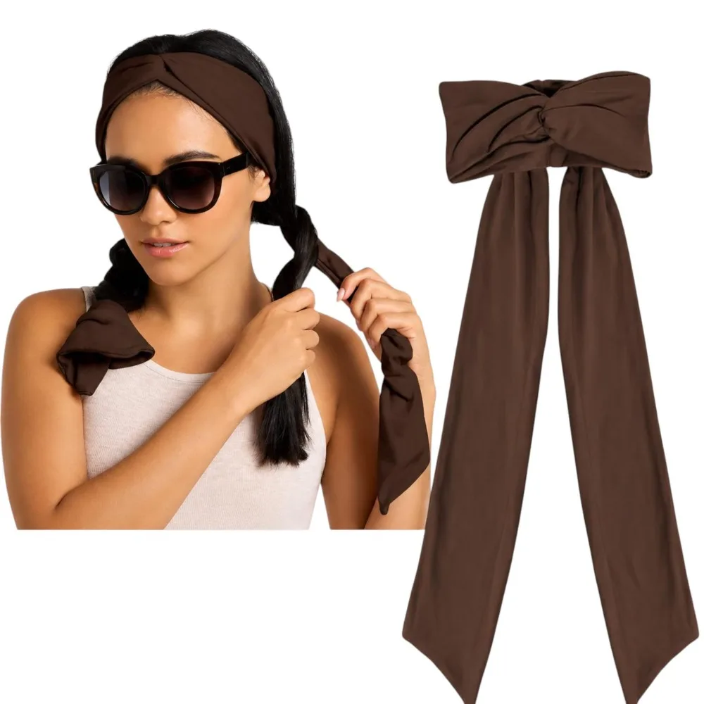 Overnight Heatless Hair Curler Headband - Soft Ribbon Rollers for Effortless Waves