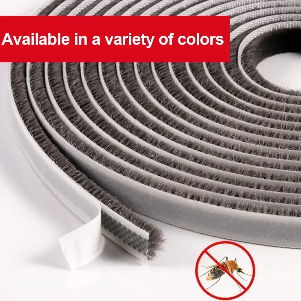 Windproof Self-Adhesive Weatherstrip Seal for Doors and Windows - 10M Dust Protection Strip