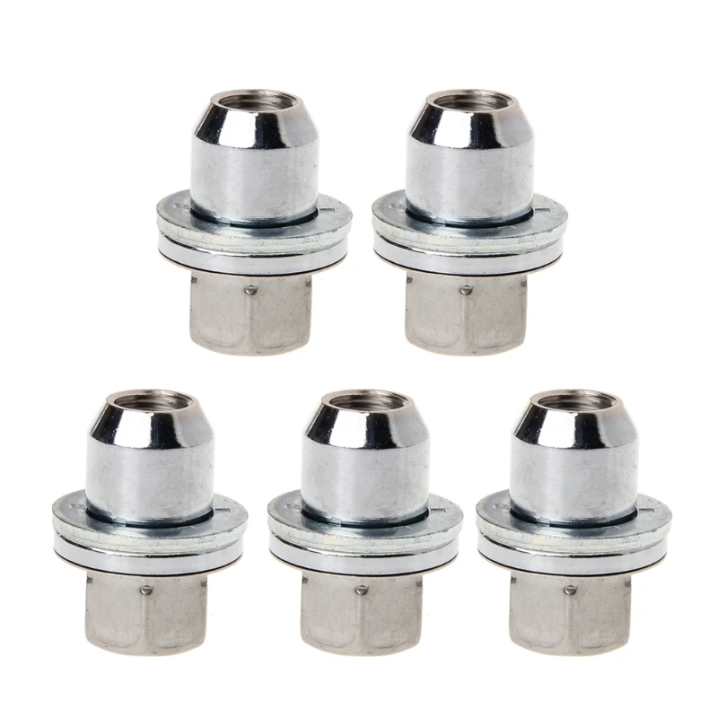 5Pcs Vehicle Wheel Bolt Nut Replacement LR068126 Adapter for  Discovery 3 4 5 Range Rover Sport