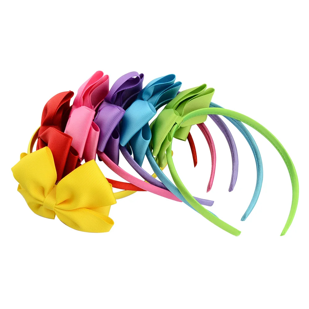 Colorful Big Bow Headband for Girls 3