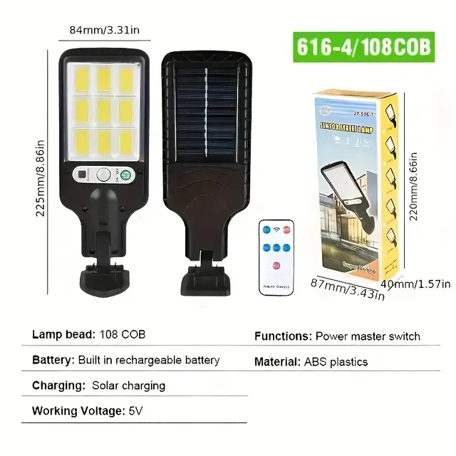 Solar Motion Sensor Wall Lights 5