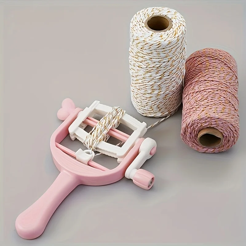 폼 메이커, 휴대용 프린지 도구, DIY 원사 볼 와인더, 핸드 크랭크가 포함된 미니 태슬 공예 키트