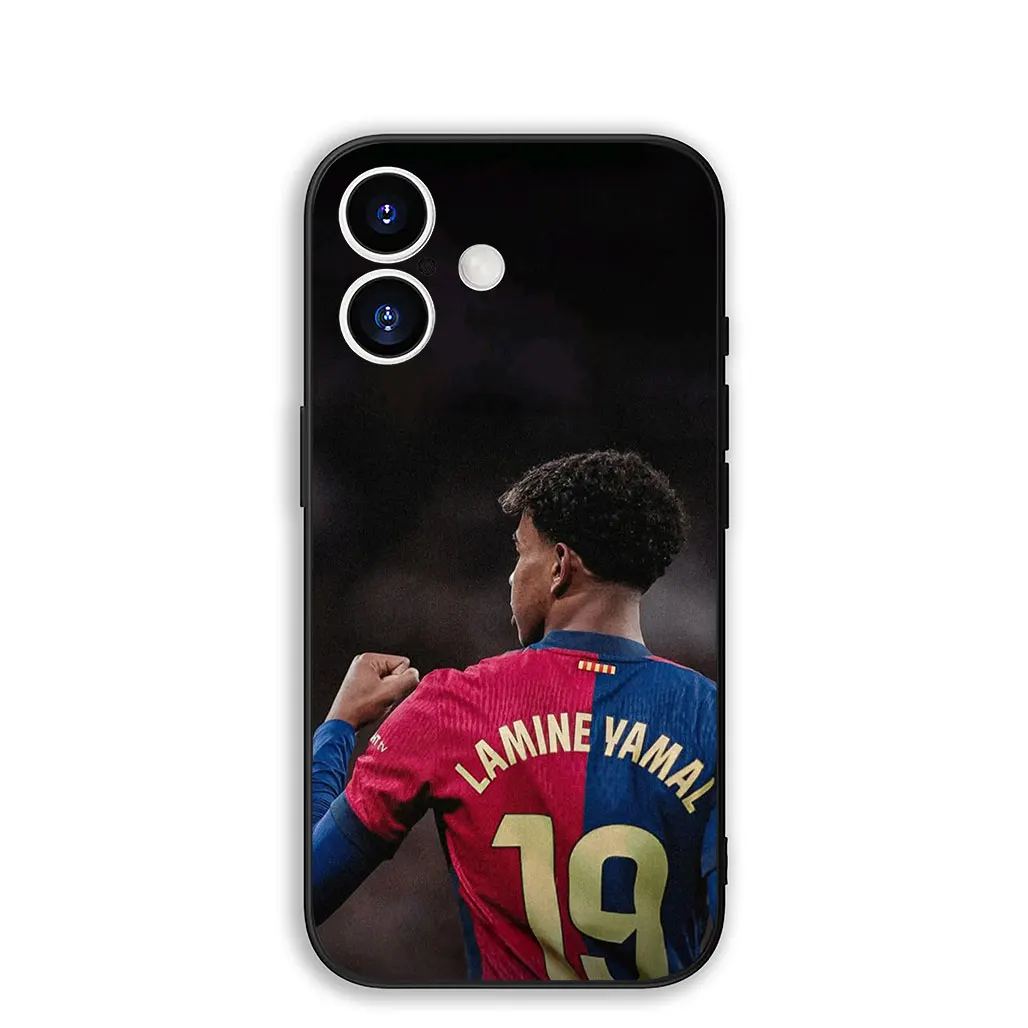Soccer Spain Flag Phone Case with Number 19 Design