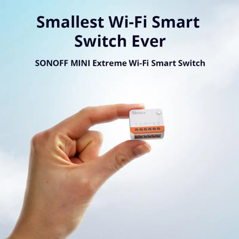 SONOFF MINI R4 Wifi Switch Module Wi-Fi 2 Way Switch Smart Home Module Wi-Fi Relay Voice Remote Control Alexa Google Home Alice smart plug smart switch bluetooth voice remote control smart wifi receiver