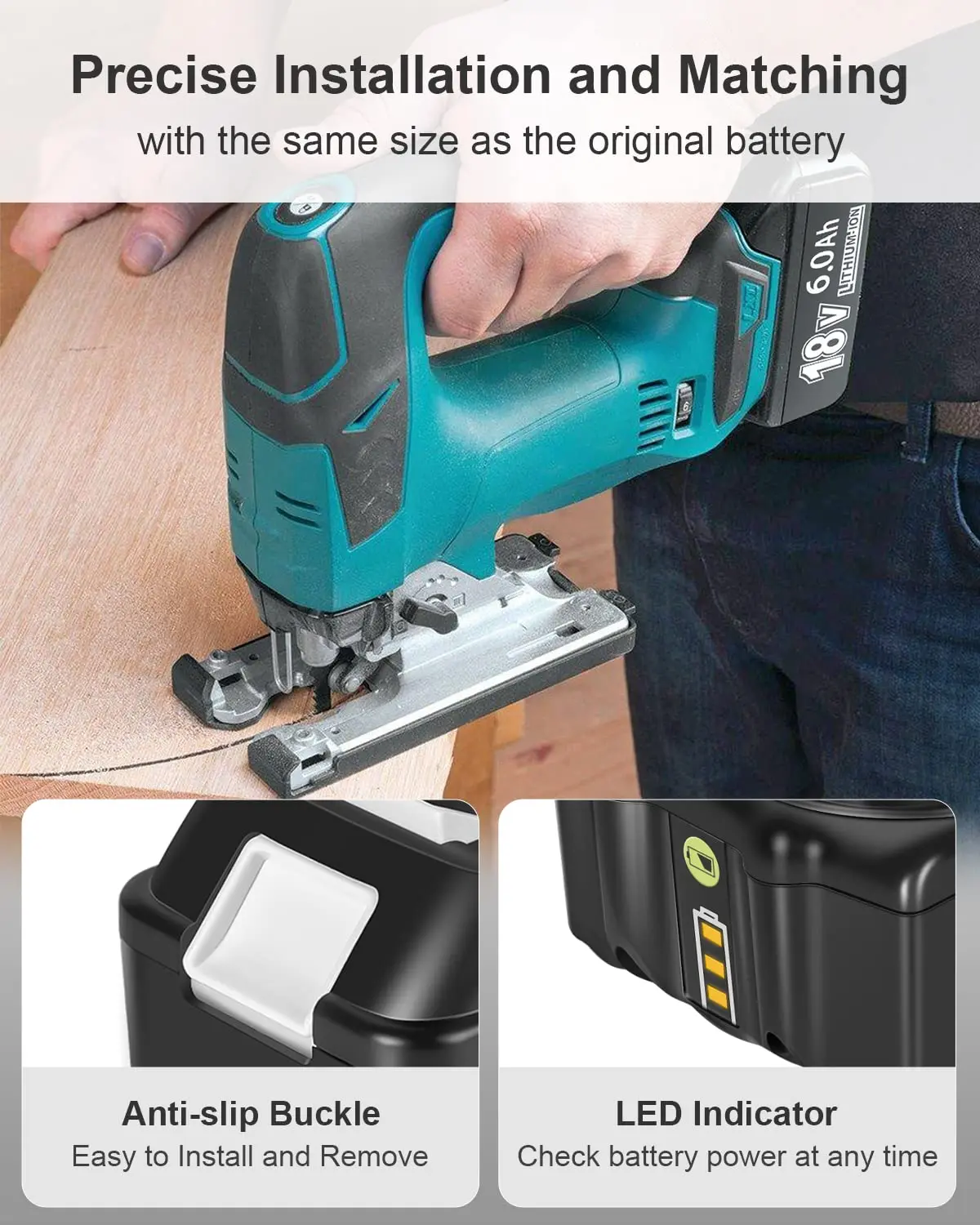 Аккумуляторная батарея BL1850 для электроинструмента Makita