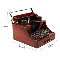Vintage - Style Retro Resin Telephone Ornament - Classic Colors & Timeless Design (E)