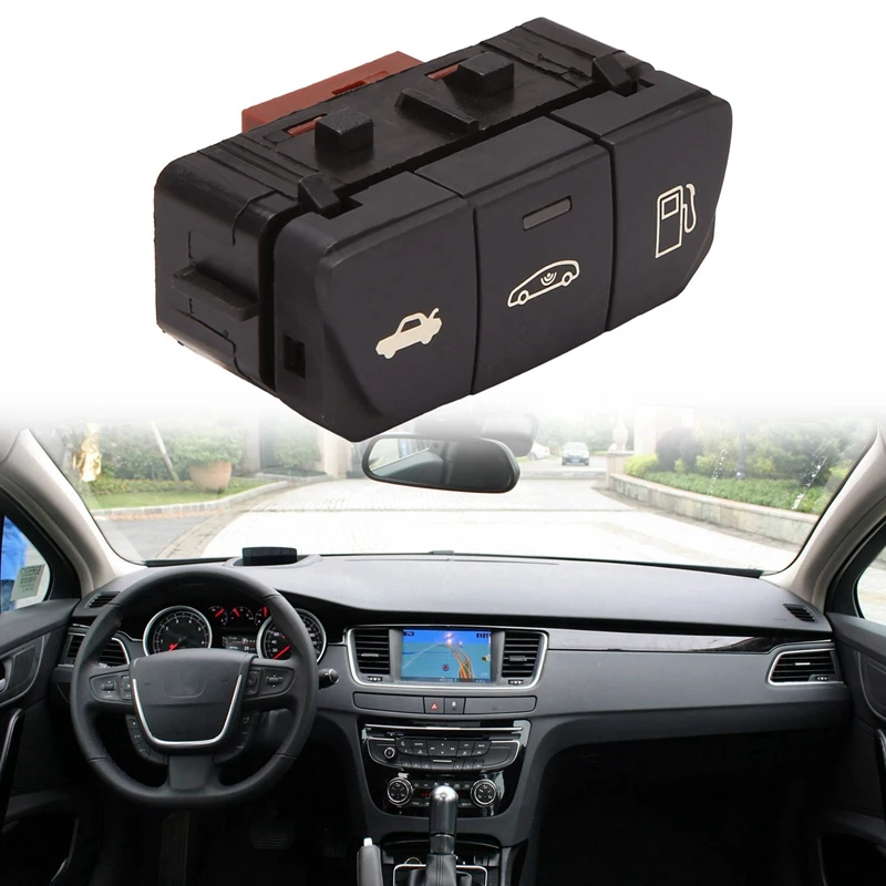 

Крышки топливного бака автомобиля кнопка старт-стоп, резервный переключатель багажника для Peugeot 508 508SW 96752854XT