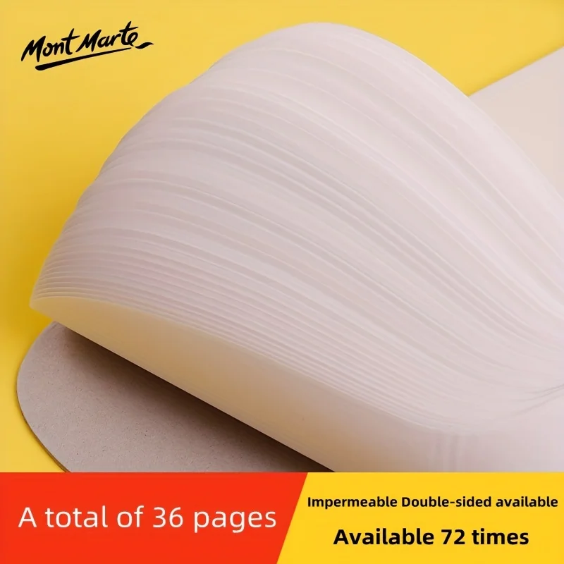 Tear-off Paper Disposable No-Clean Tear-Off Portable Outdoor Tools Oil Painting Gouache Palette_voghion.com
