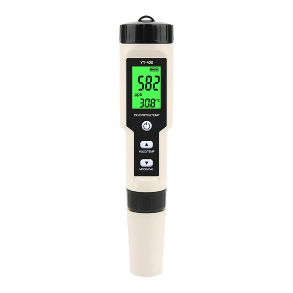 

New YY-400 Hydrogen Ion Concentration Water Quality Test Pen PH/ORP/H2 and TEM 4 in 1 Digital Drinking Water