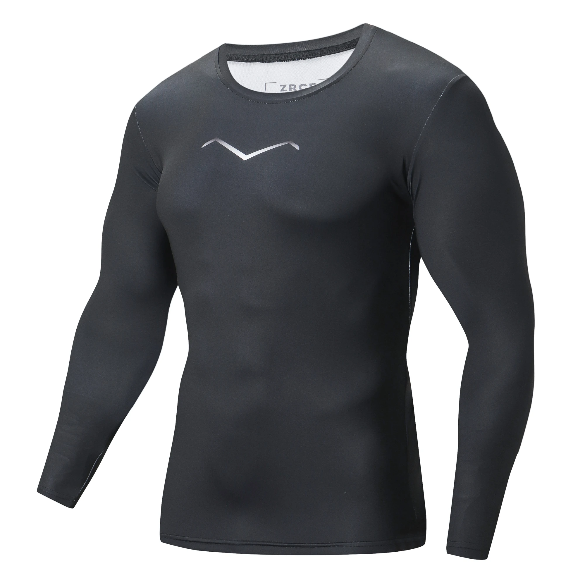 Einfaches Sport-T-Shirt für Herren, vier Jahreszeiten, atmungsaktiv, schnell trocknend, geeignet für Fitnessstudio, Fitness, Outdoor-Sport, Alltag, Freizeit