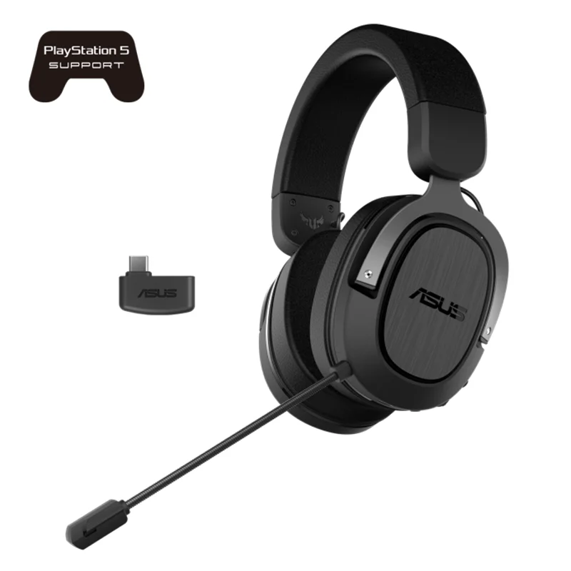 

Asus TUF Gaming H3 Wireless Low Delay Game Console 2.4 GHz Surround Sound Band Discord Certified USB-C Microphone HIFI 3.5mm