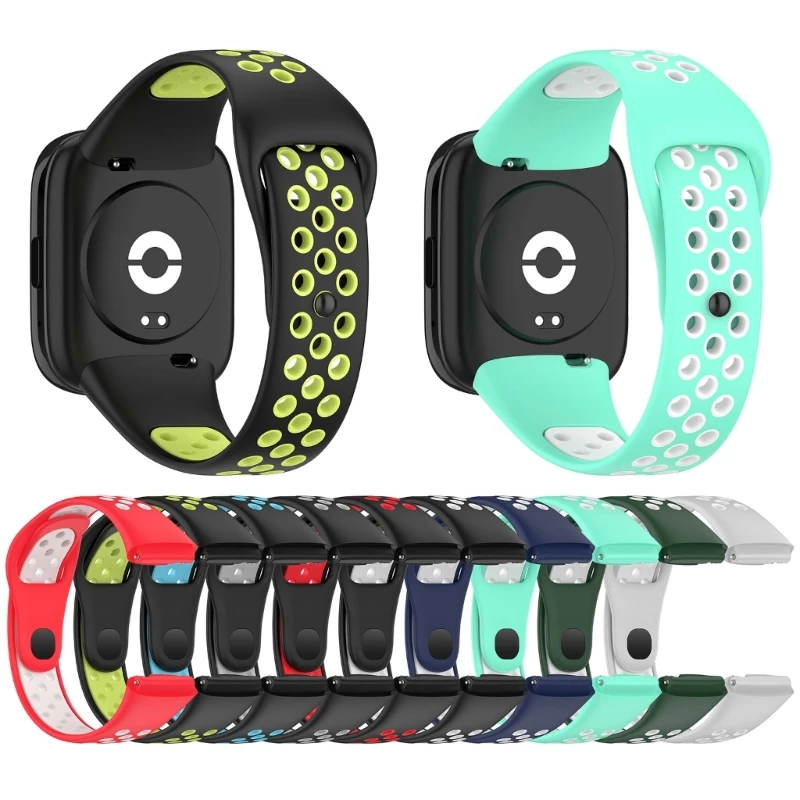 

Watch Bands For Redmi Watch3 Lite Active Silicone Sports Watch Wristband Drop Shipping