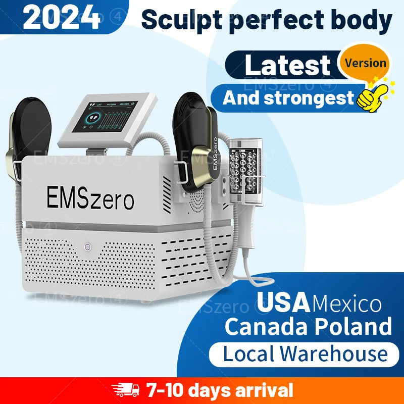 

EMSZERO EMS Body Shaping Machine RF Two-In-One Fat Burning Slimming Inner Bead Roller Massage Slimming Muscle Stimulator