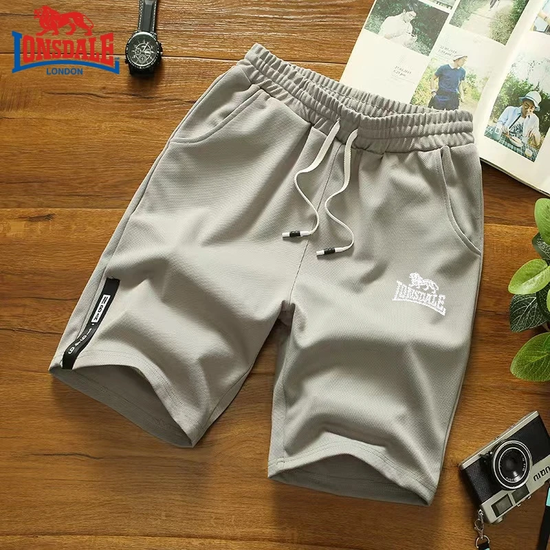 High Quality Men's Shorts, Cropped Pants, Summer New Loose and Breathable Fitness, Running, Leisure Sports Pants 3