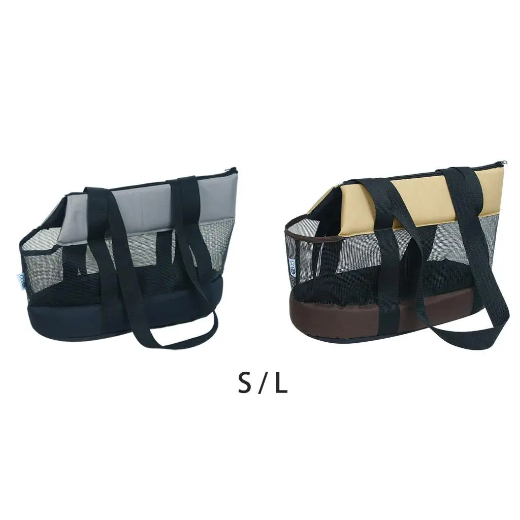 Pet Travel Carrier Bag, Portable Pet Bag - Foldable Breathable Pet Carrier,